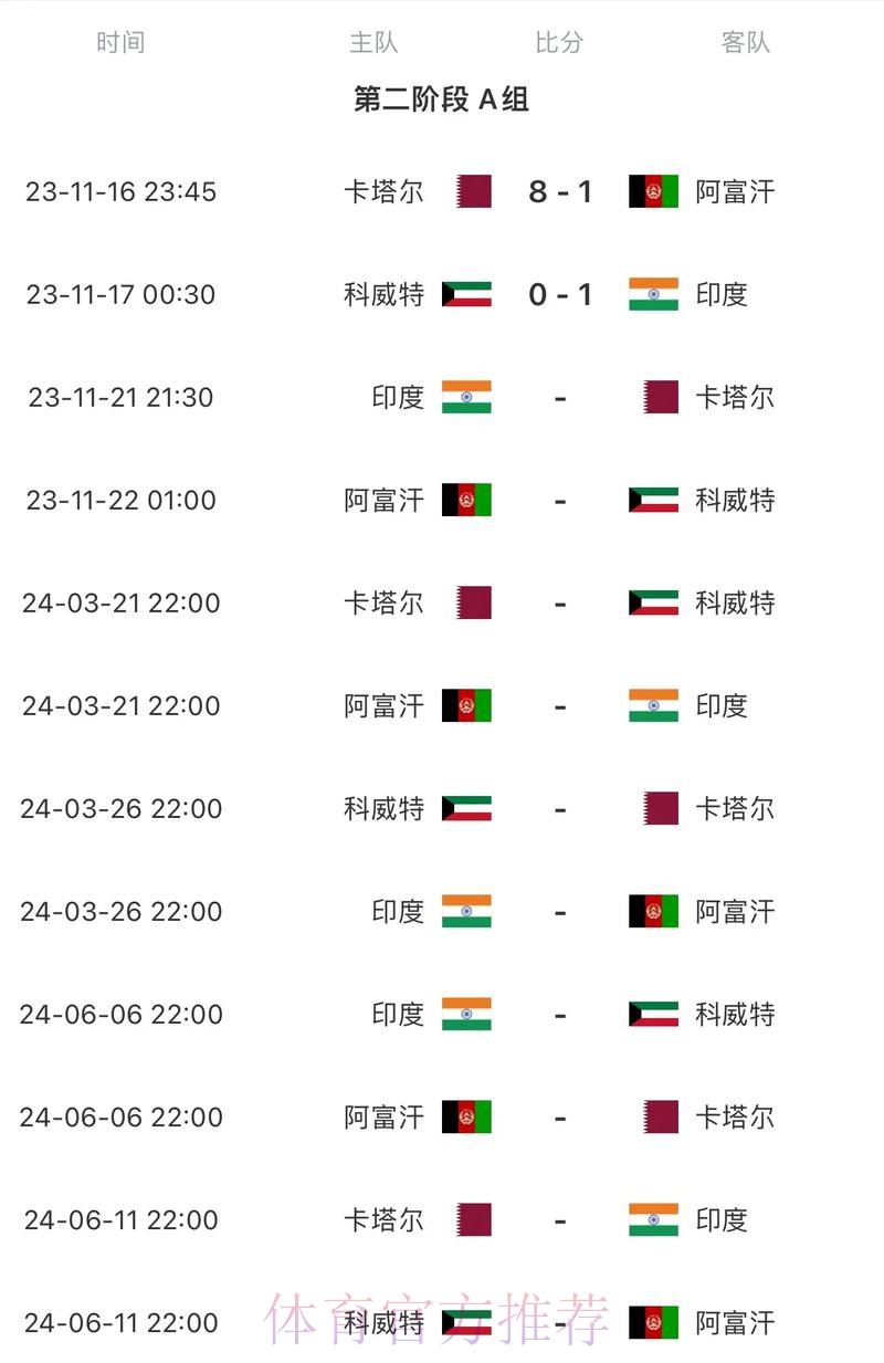 2026世界杯赛程高清版赛事详情官网入口